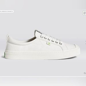 CARIUMA OCA Low Off White Canvas Sneaker  size 7